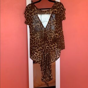 Love Culture Cheetah Print Top
